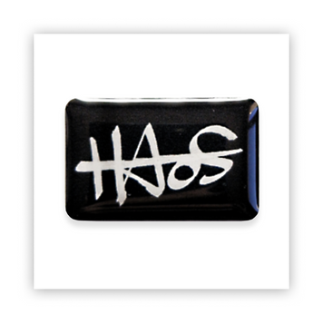 Стікер об'ємний "HAOS" ST00079 фото