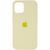 Чохол Silicone Case Full Protective (AA) для Apple iPhone 15 (6.1"), Жовтий / Mellow Yellow 00000065416 фото