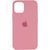 Чохол Silicone Case Full Protective (AA) для Apple iPhone 14 Plus (6.7"), Рожевий / Light pink 00000055729 фото