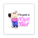 Стікер об'ємний "CHILL GIRL" ST00058 фото 1