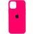 Чохол Silicone Case Full Protective (AA) для Apple iPhone 12 Pro / 12 (6.1"), Рожевий / Barbie pink 00000049839 фото