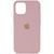 Чохол Silicone Case Full Protective (AA) для Apple iPhone 14 Plus (6.7"), Рожевий / Pink Sand 00000055729 фото