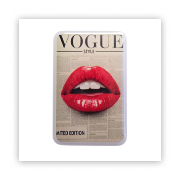 Стікер об'ємний "VOGUE RED LIPS" ST00126 фото