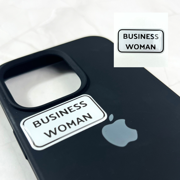Стікер об'ємний "BUSINESS WOMAN" ST00063 фото