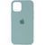 Чохол Silicone Case Full Protective (AA) для Apple iPhone 14 (6.1"), Бірюзовий / Turquoise 00000055728 фото