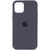 Чохол Silicone Case Full Protective (AA) для Apple iPhone 12 Pro / 12 (6.1"), Сірий / Dark Gray 00000049839 фото
