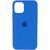 Чохол Silicone Case Full Protective (AA) для Apple iPhone 14 Plus (6.7"), Синій / Royal blue 00000055729 фото