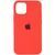 Чохол Silicone Case Full Protective (AA) для Apple iPhone 14 Plus (6.7"), Кавуновий / Watermelon red 00000055729 фото