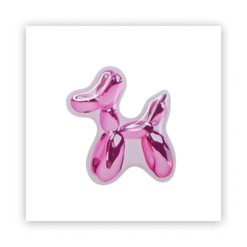 Стікер об'ємний "PINK BALLON DOG" ST00088 фото