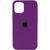 Чохол Silicone Case Full Protective (AA) для Apple iPhone 12 Pro / 12 (6.1"), Фіолетовий / Grape 00000049839 фото
