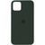 Чохол Silicone Case Full Protective (AA) для Apple iPhone 12 Pro Max (6.7"), Зелений / Cyprus Green 00000038663 фото