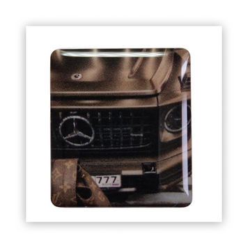 Стікер об'ємний "G-WAGON" ST00183 фото