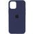 Чохол Silicone Case Full Protective (AA) для Apple iPhone 15 (6.1"), Темно-синій / Midnight blue 00000065416 фото