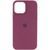 Чохол Silicone Case Full Protective (AA) для Apple iPhone 16 Plus (6.7"), Бордовий / Plum 00000072976 фото