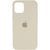 Чохол Silicone Case Full Protective (AA) для Apple iPhone 14 Plus (6.7"), Бежевий / Antique White 00000055729 фото