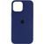 Чохол Silicone Case Full Protective (AA) для Apple iPhone 14 (6.1"), Синій / Deep navy 00000055728 фото