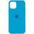 Чохол Silicone Case Full Protective (AA) для Apple iPhone 14 Plus (6.7"), Блакитний / Blue 00000055729 фото