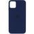 Чохол Silicone Case Full Protective (AA) для Apple iPhone 12 Pro Max (6.7"), Синій / Deep navy 00000038663 фото
