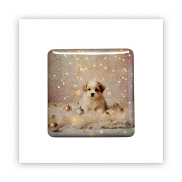 Стікер об'ємний "CHRISTMAS PUPPY" ST00148 фото