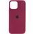 Чохол Silicone Case Full Protective (AA) для Apple iPhone 14 Plus (6.7"), Бордовий / Maroon 00000055729 фото