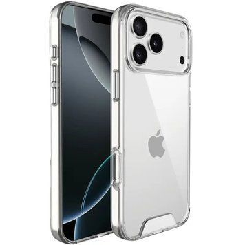 Чохол TPU Space Case transparent для Apple iPhone 17 Pro Max (6.9") Прозорий 00000080982_1 фото