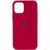 Чохол Silicone Case Full Protective (AA) для Apple iPhone 14 (6.1"), Червоний / Rose Red 00000055728 фото