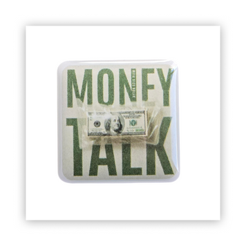 Стікер об'ємний "MONEY TALK" ST00156 фото