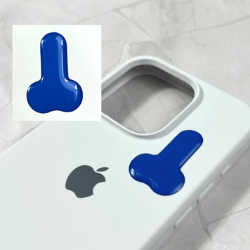 Стікер об'ємний "BLUE DICK" ST00045 фото