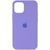 Чохол Silicone Case Full Protective (AA) для Apple iPhone 12 Pro / 12 (6.1"), Бузковий / Dasheen 00000049839 фото