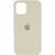 Чохол Silicone Case Full Protective (AA) для Apple iPhone 16 Plus (6.7"), Бежевий / Antique White 00000072976 фото