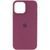 Чохол Silicone Case Full Protective (AA) для Apple iPhone 14 Pro Max (6.7"), Бордовий / Plum 00000055731 фото