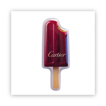 Стікер об'ємний "CARTIER ICE CREAM" ST00116 фото