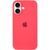 Чохол Silicone Case Full Protective (AA) для Apple iPhone 16 (6.1"), Кавуновий / Watermelon red 00000072975 фото