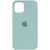 Чохол Silicone Case Full Protective (AA) для Apple iPhone 12 Pro / 12 (6.1"), Бірюзовий / Beryl 00000049839 фото