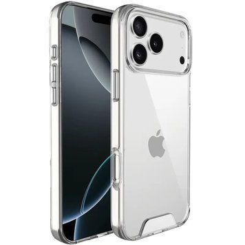 Чохол TPU Space Case transparent для Apple iPhone 17 Pro (6.3") Прозорий 00000080981_1 фото