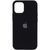 Чохол Silicone Case Full Protective (AA) для Apple iPhone 13 (6.1") Чорний / Black 00000049838 фото